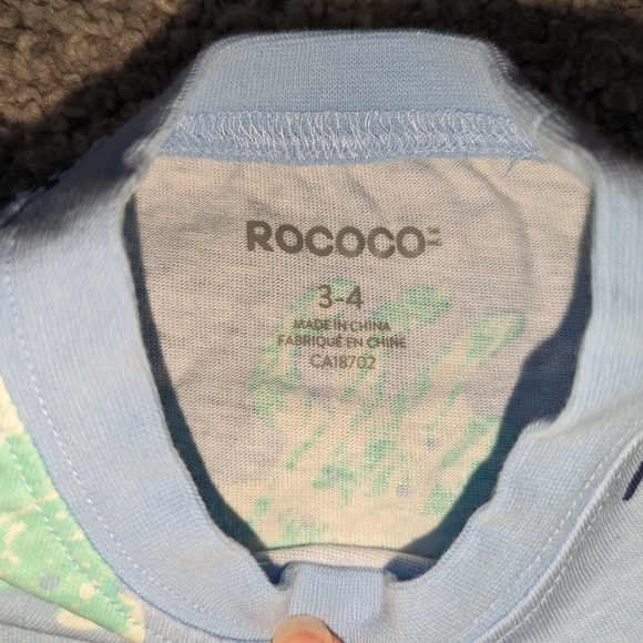 2/$20. 🦀 BNWT. Rococo boys t-shirt. Claw-some crabs. 3-4yrs. - Picture 3 of 3